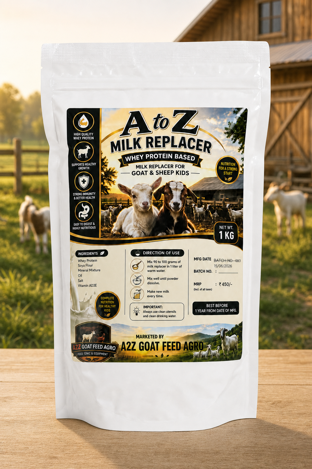 A to Z Milk Replacer - ए टू ज़ेड मिल्क रिप्लेसर